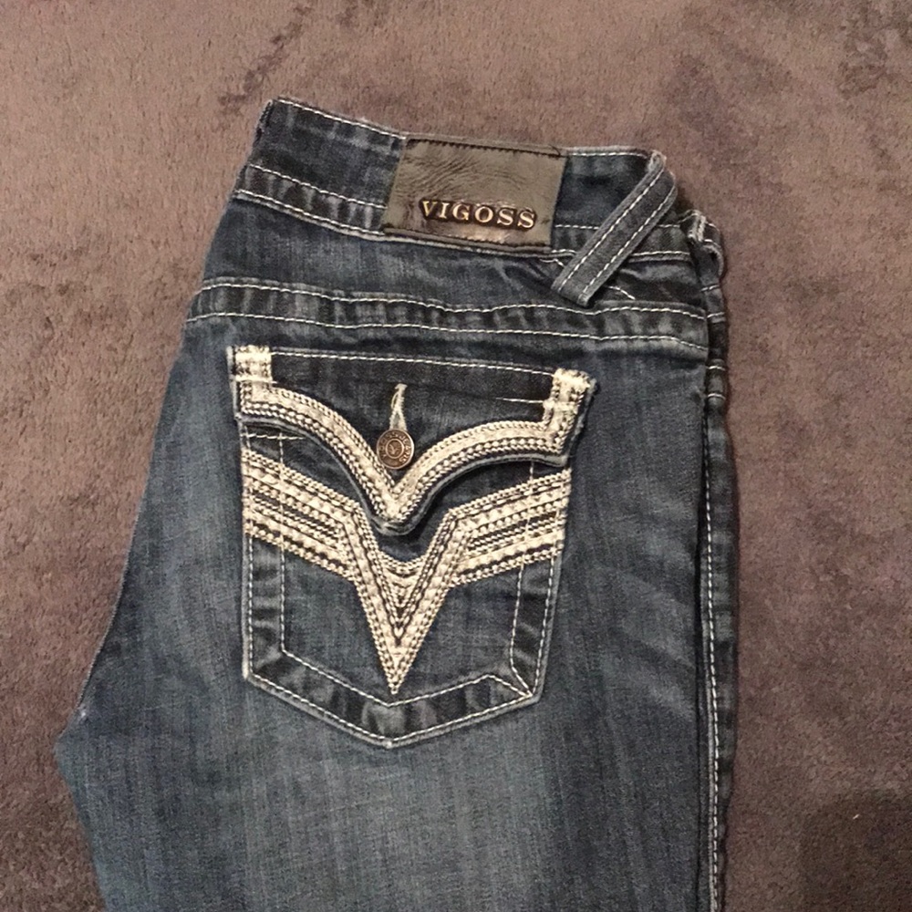 Vigos jeans size 29 with inseam of 33